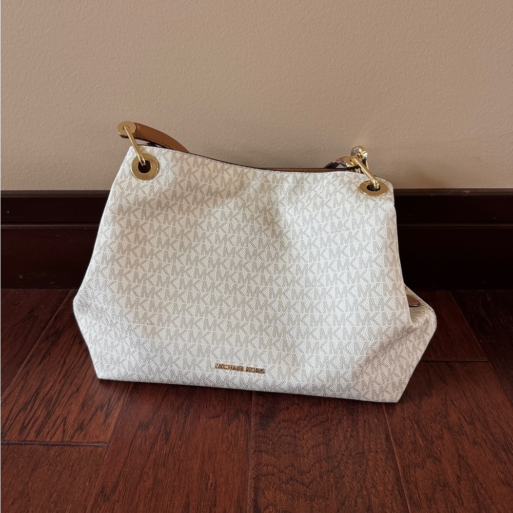 Michael Kors Cream Shoulder Bag